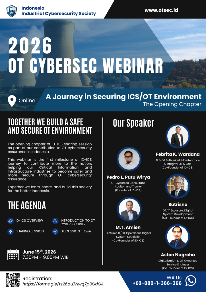 ID-ICS Webinar ICS/OT Cybersecurity
